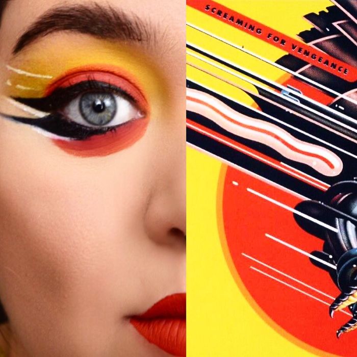 Makeup Artist Uses Favorite Metal Albums For Inspiration
