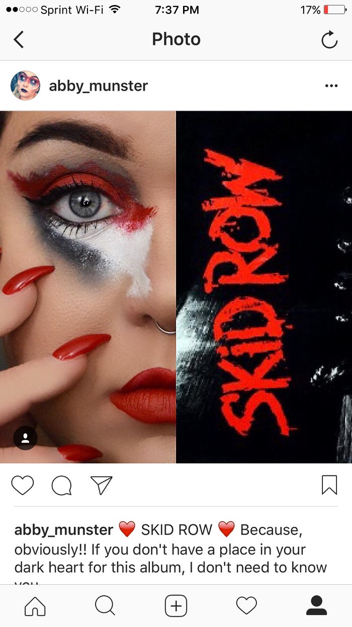 Makeup Artist Uses Favorite Metal Albums For Inspiration