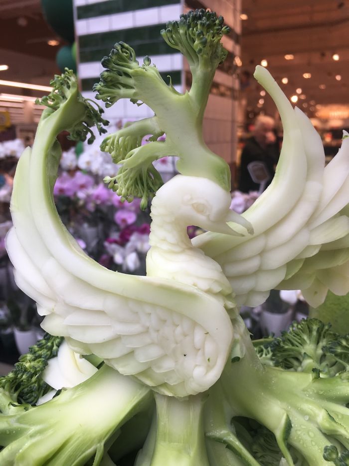 I Have Transformed A Broccoli Into Magnificent Swan