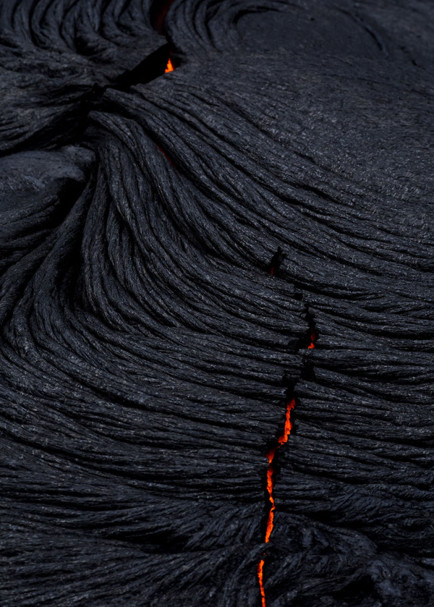 I Melted My Drone Camera Flying Too Close To The Lava Flows Of Mount Kilauea, Hawaii