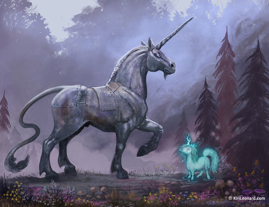 I Illustrated A Year Of Unicorns To Bring More Light To The World!
