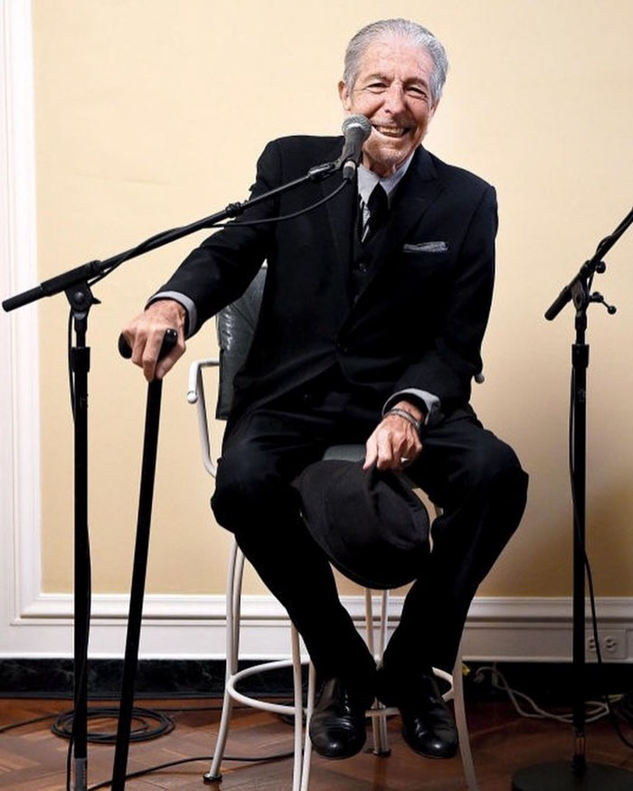 Photography of Leonard Cohen