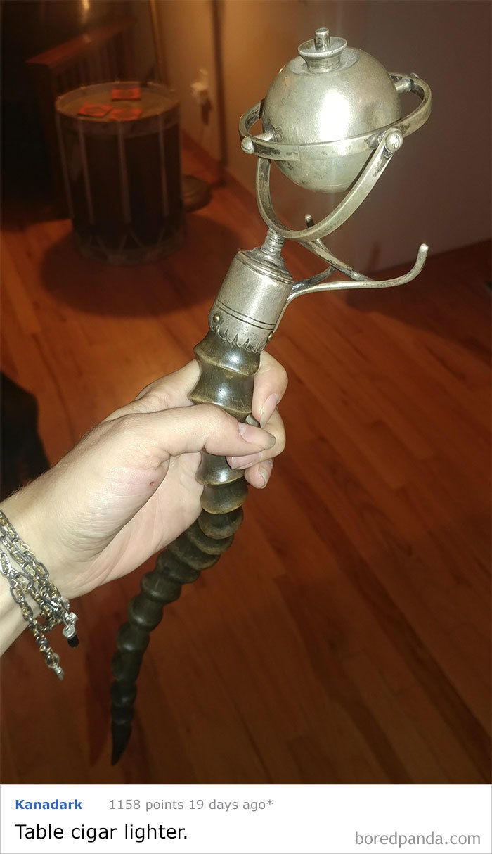 Its Made Our Of Silver And The Ball Rotates. What Is This Thing?