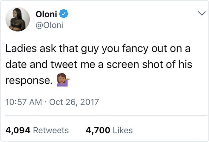 Oloni Girls Ask Guys Datechallenge Responses Twitter