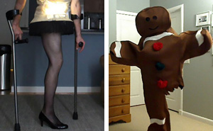 Every Halloween This One-Legged Guy Makes An Epic Halloween Costume, And He Just Revealed His 2017 Costume