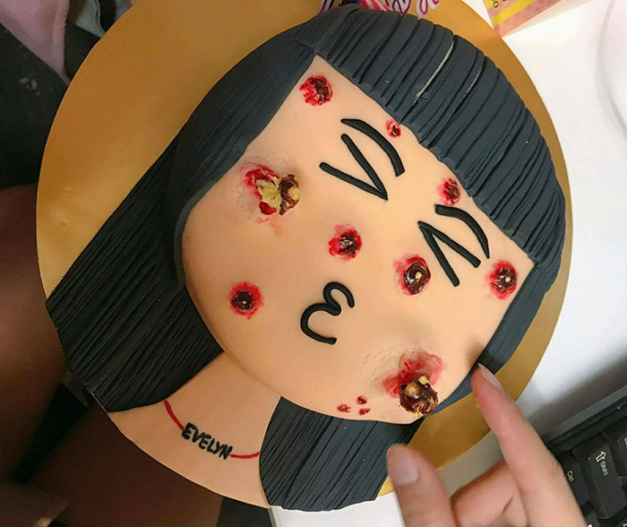 This Cake Has Poppable Pimples, And We Can't Look Away Even Though We Want To