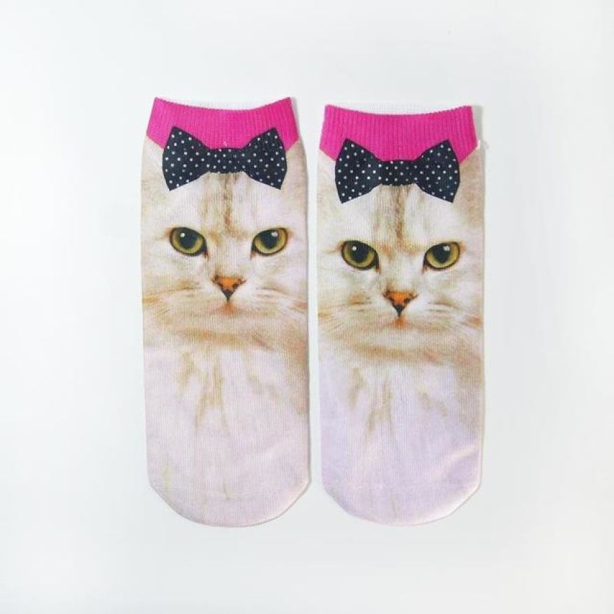 These Socks Will Turn Your Feet Into Cats