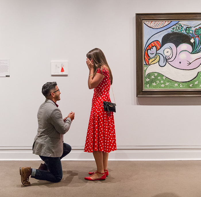 Guy’s Proposal Will Probably Get Him Banned From The Met For Life, But It Was Totally Worth It