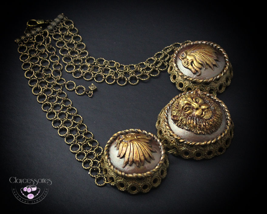 I Use Polymer Clay To Create Necklaces Inspired By Game Of Thrones