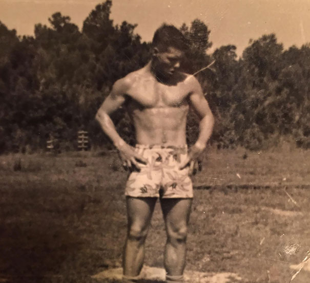 Grandma Sent Me A Picture Of My Grandpa At My Age To Make Me Feel Like Shit