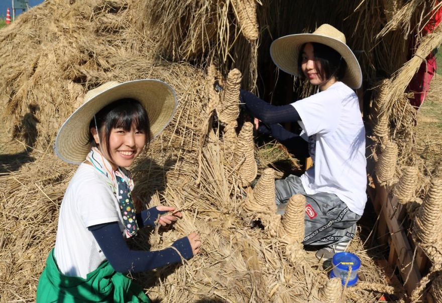 Chỉ với những cọng rơm khô, người Nhật tạo nên nhiều thứ khiến ai cũng thán phục Straw-sculptures-wara-art-festival-niigata-japan-20-59d5d4a35e9ab__880