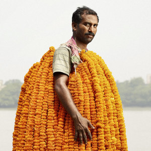 Flower Men That I Documented In Kolkata