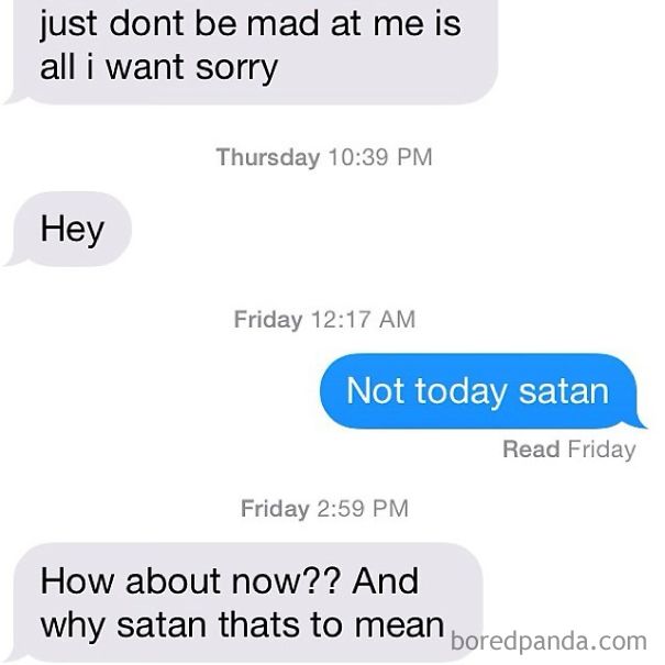 Say No To Satan