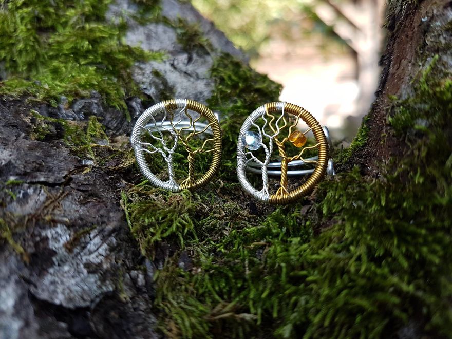 I'm A Big Fan Of Tolkien So I Made Jewelry, Inspired By His Work
