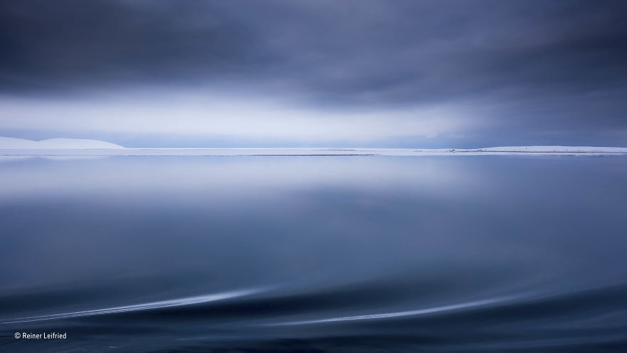 'Arctic Blues' By Reiner Leifried, Germany, Earth’s Environments Finalist