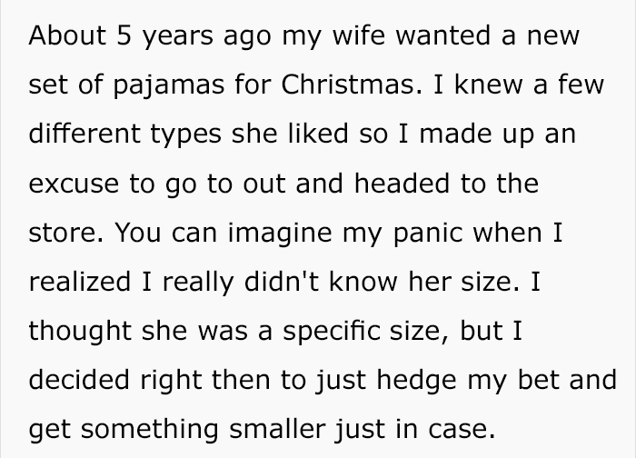 Guy Gets His Wife Too-Small PJ’s By Accident, And It Ends Up Changing Her Life