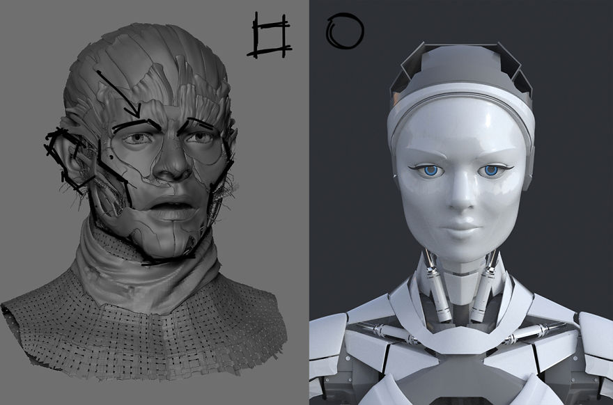 Robot & Scarecrow - A Modern Fairytale