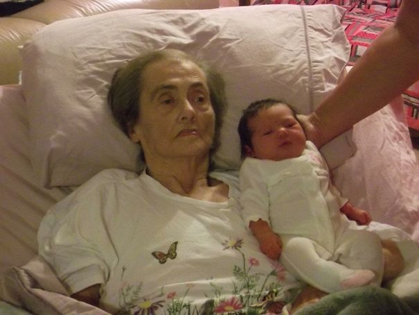 My Grandmother Got To Meet My Daughter. My Grandmother Fought So Hard To See Her, She Passed Three Days Later.
