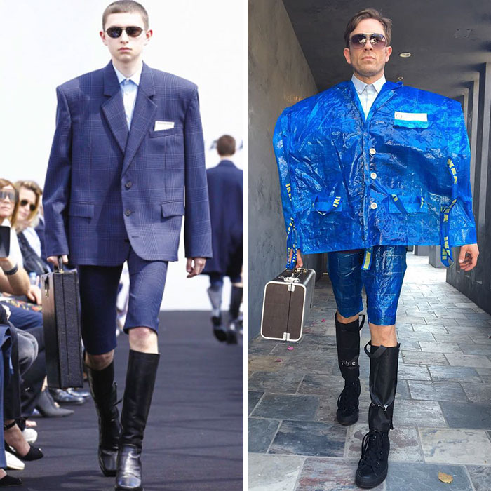 Tom Lenk As Balenciaga Menswear Model