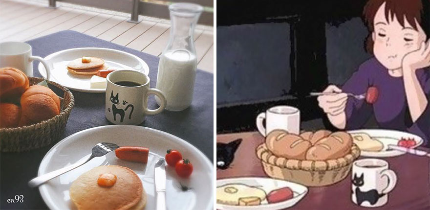 Pancakes From Kiki's Delivery Service