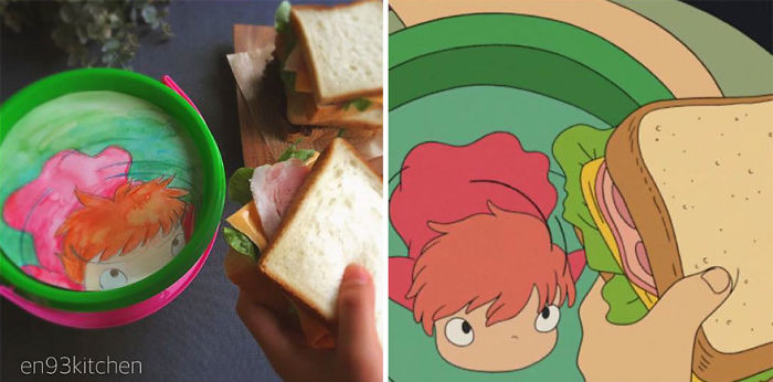 Sandwich de Ponyo