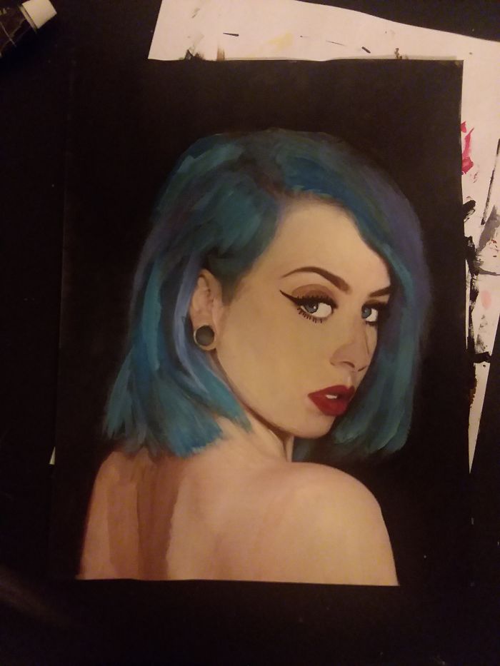 19 Year Old Uses Art To Cope With Mental Illness