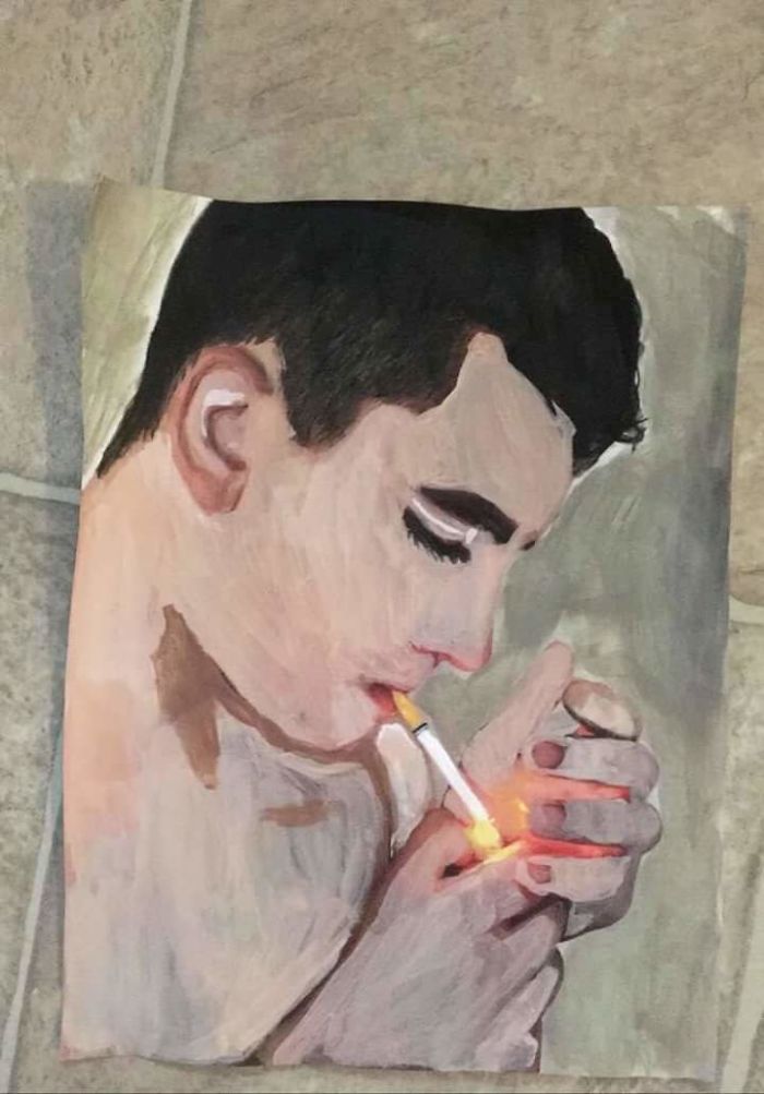 19 Year Old Uses Art To Cope With Mental Illness