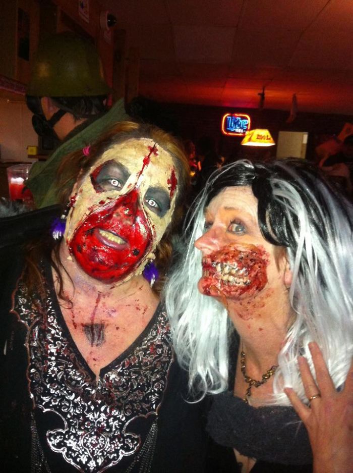 Zipper Face And One Sided Friend