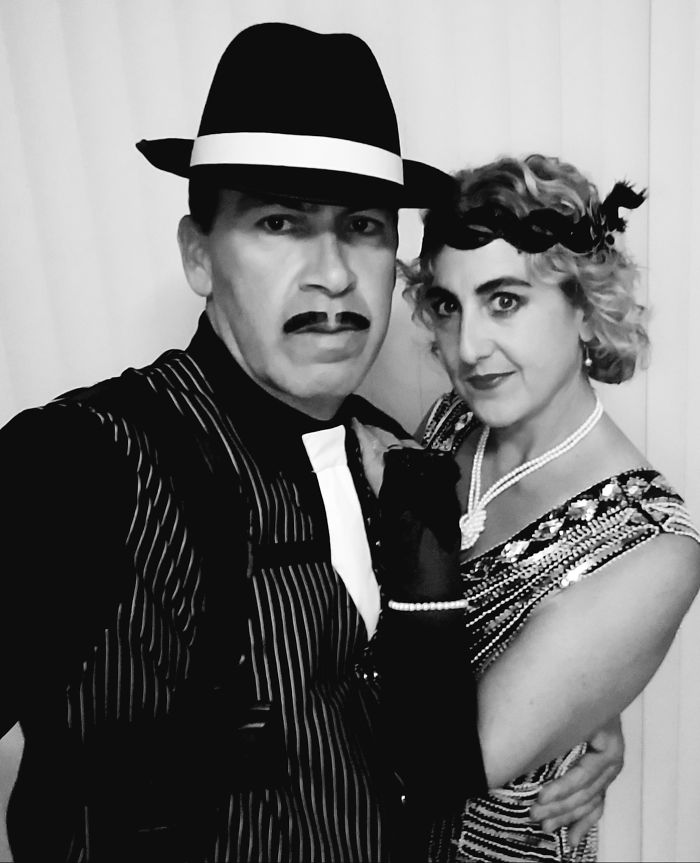 "Rocco & Molly" - Always Wanted To Do A 1920's Theme With My Handsome Hubby!