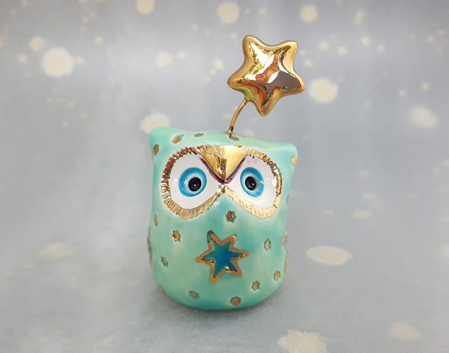 Minty Fairy Owl