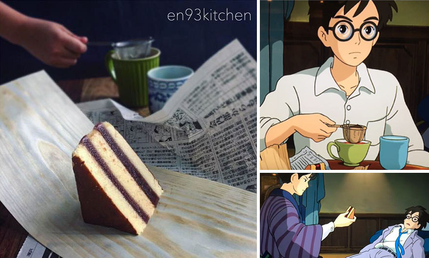 Tea And Cake From The Wind Rises