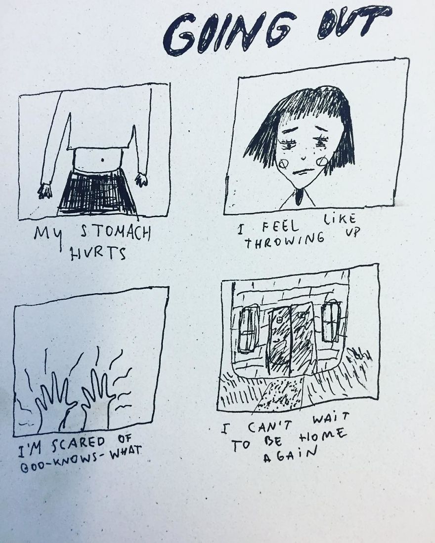 I Draw Trashy Comics About Anxiety (And Other Things)