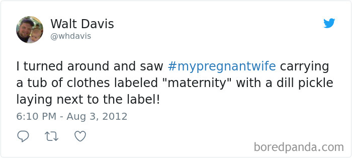 I Turned Around And Saw My Pregnant Wife Carrying A Tub Of Clothes Labeled "Maternity"