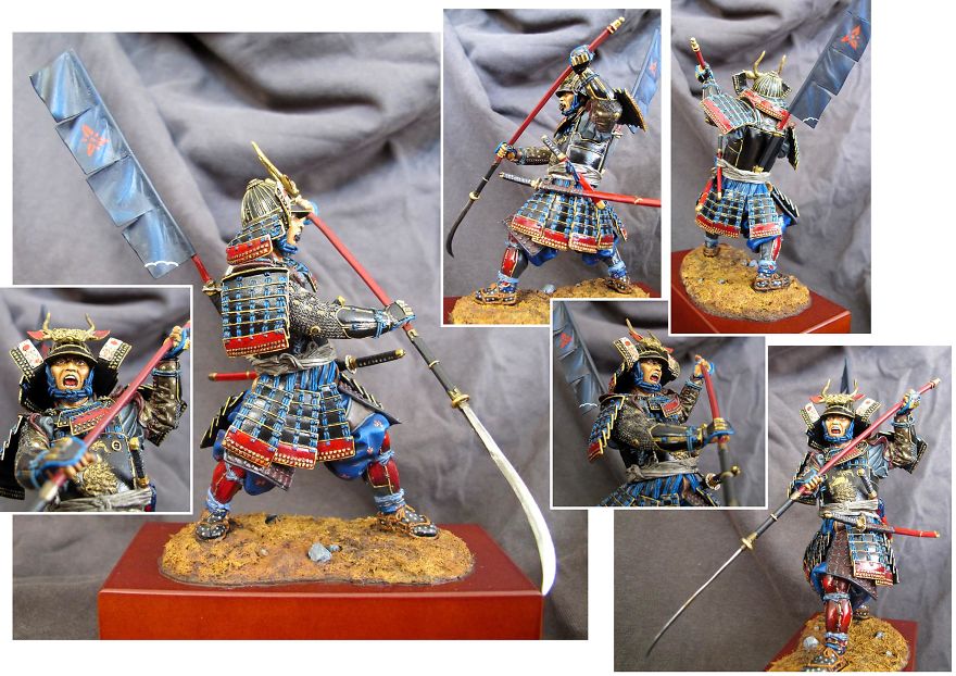 Samurai Uses His Patience Skills To Paint Miniatures And Make Superhero Comics