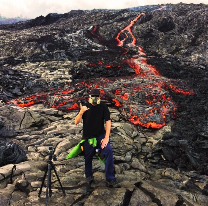 Camera Gopro Bathed In Lava And Shot Incredible Images