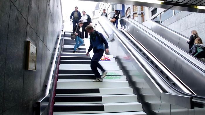 The Piano Stairs Experiment
