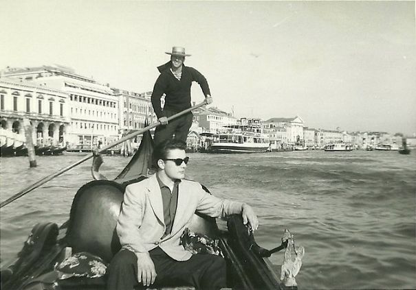 My Grandfather In Venice In The Early 50's