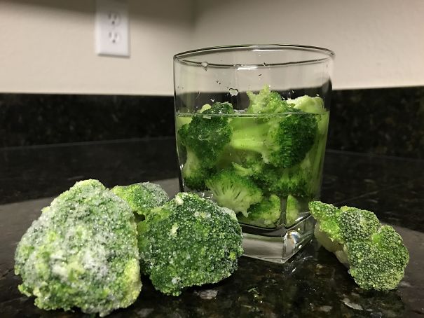 Use Frozen Vegetables When You Run Out Of Ice