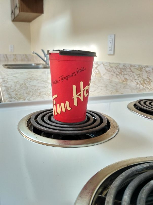 Coffee Got Cold? Heat It Up Quick On The Stove