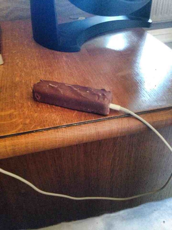 Have You Ever Been So Drunk You Mistook A Chocolate Bar For Your Phone?