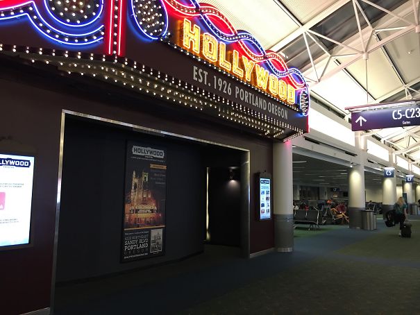 This Airport Has A Movie Theater That Shows Short Films