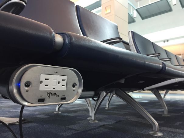 Where Has This Airport Seating Been All My Life?