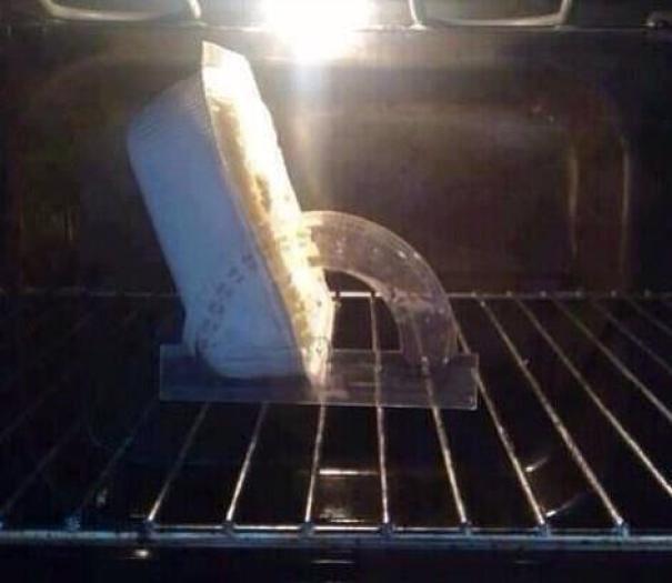 My Wife Asked Me To Put The Dinner In The Oven At 120 Degrees... Took Some Doing, But Managed It