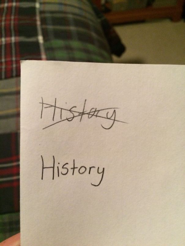 I Rewrote History Today
