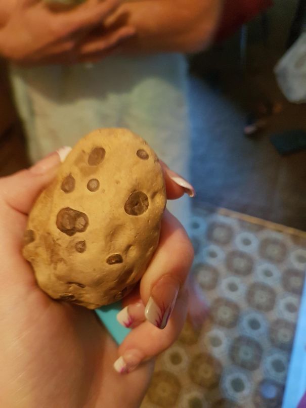 This Rock My Mom Found Looks Like Chocolate Chip Cookie Dough