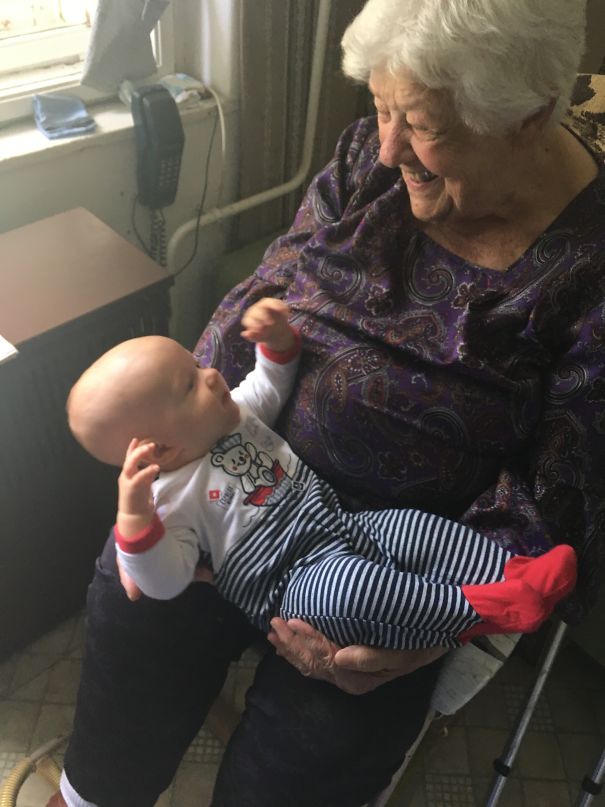 Mr Smiley And Great-Grandmom