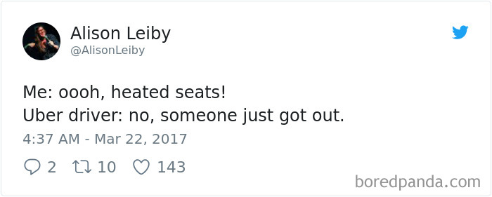 Heated Seats, Oh Wait