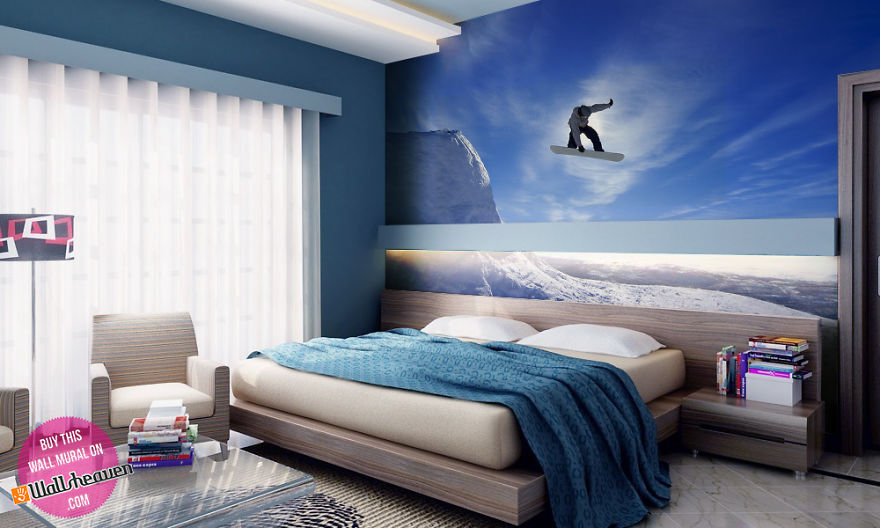 Snowboard Wall Decoration Ideas