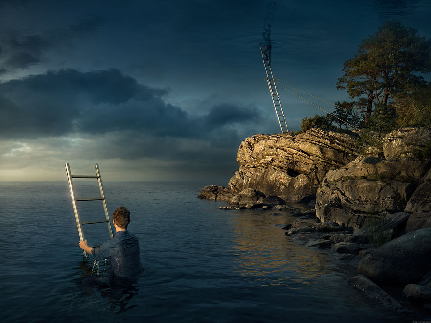 The Newest Masterpiece By Erik Johansson - All Above The Sky