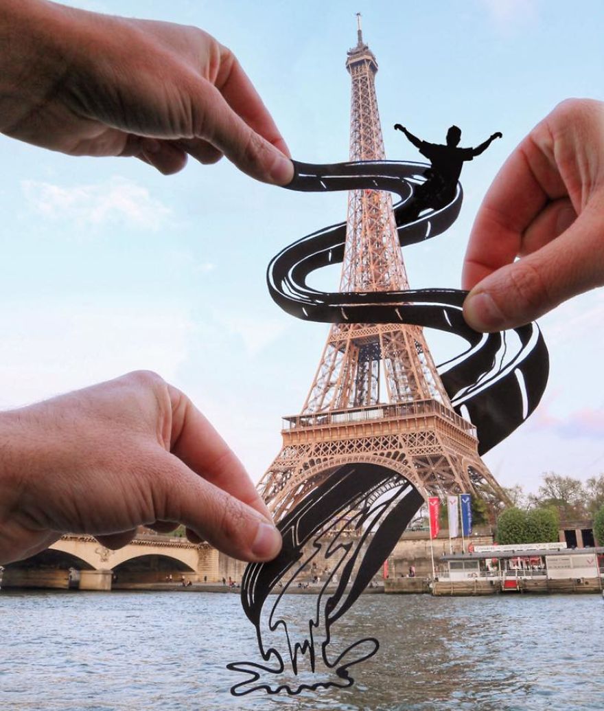 Artist Uses Paper Cutouts To Make Art And The Result Is Wonderful (10+ New Pics)